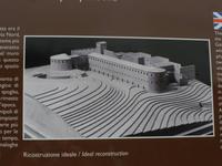 Rekonstruktion der Burganlage der antiken Stadt Selinunte