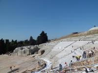 Sizilien 2014 311/ griechisches Theater in Syrakus