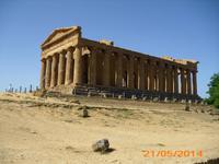 erhaltene Concordia Tempel