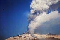 Ausbruch des Etna - Fotodokumentation am Gipfel Etna