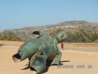 Sizilien September 2014 107/vollkommener Ikarus