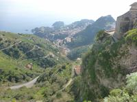 Busfahrt nach Castelmola