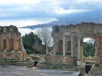 Das griechisch-römische Theater in Taormina