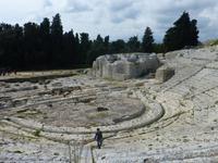 Der archäologischen Park von Siracusa
