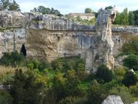 Der archäologischen Park von Siracusa