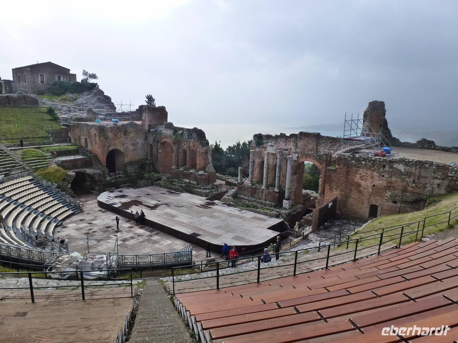Sizilien, Taormina, Teatro Greco