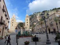 Sizilien, Cefalu, Domplatz