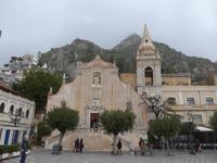 Sizilien, Taormina, Domplatz