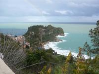 Sizilien, Küste bei Taormina