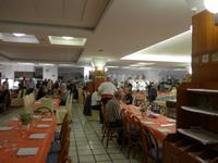 Sizilien, Speisesaal im  Hotel Olimpo