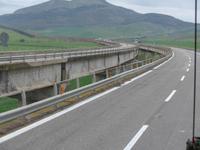 Sizilien, Autobahn Catania-Palermo