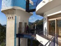 Sizilien, Letojanni, Lift vom Hotel Antares