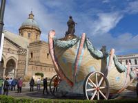 Sizilien, Palermo, Domplatz