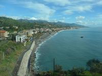 Sizilien, Blick auf Santa Teresa