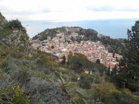 Blick auf Taormina