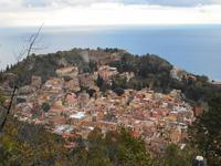 Blick auf Taormina