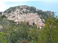 Blick auf Taormina