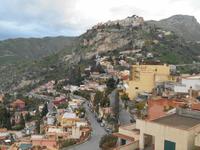 Blick auf Castelmola