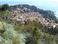 Wanderung nach Castelmola (Blick auf Taormina)