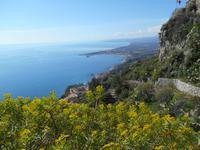 Wanderung nach Castelmola (Blick auf Giardini Naxos)