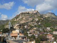 Wanderung nach Castelmola (Blick auf Castelmola)