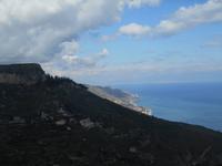 Blick von Castelmola in Richtung Norden