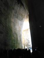 Archäologische Zone in Syrakus (Ohr des Dionysios)