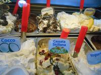 Italienisches Eis in Taormina