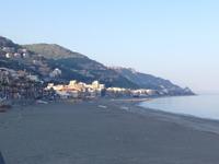 Der Strand in Letojanni