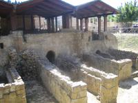 130. Eingang zur Kaiservilla durch Badanlagen - Sizilien 10-17.5.15