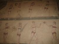 164. Mosaik Bikini-Mädchen - Sizilien 10-17.5.15