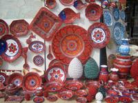 229. Keramik am Tor zu den Tempelanlagen in Selinunte - Sizilien 10-17.5.15