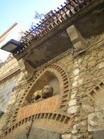 47. Fassade in Taormina - Sizilien 10-17.5.15