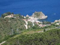 55. Blick vom Theater aufs Meer - Sizilien 10-17.5.15