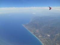 Flug nach Catania (Nordküste Siziliens)