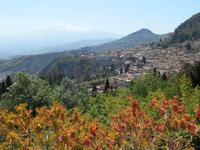 Taormina (Auslick vom Antiken Theater)