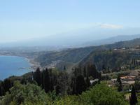 Taormina (Ausblick vom Antiken Theater)