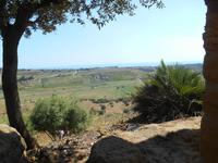 Ausblick vom Tal der Tempel in Agrigent