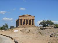 Tal der Tempel in Agrigent (Concordia-Tempel)