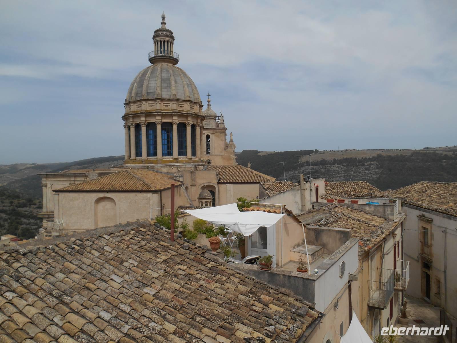 Ragusa Ibla mit Domkuppel