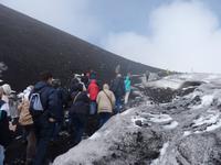 Ätna -Letzter Aufstieg auf 2920m