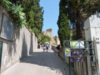 Taormina- Weg zum Griechisch römischen Theater