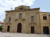 Sant Angelo Muxaro - Pfarrkirche, geweiht der Seligen Jungfrau aus dem 18. Jahrhundert