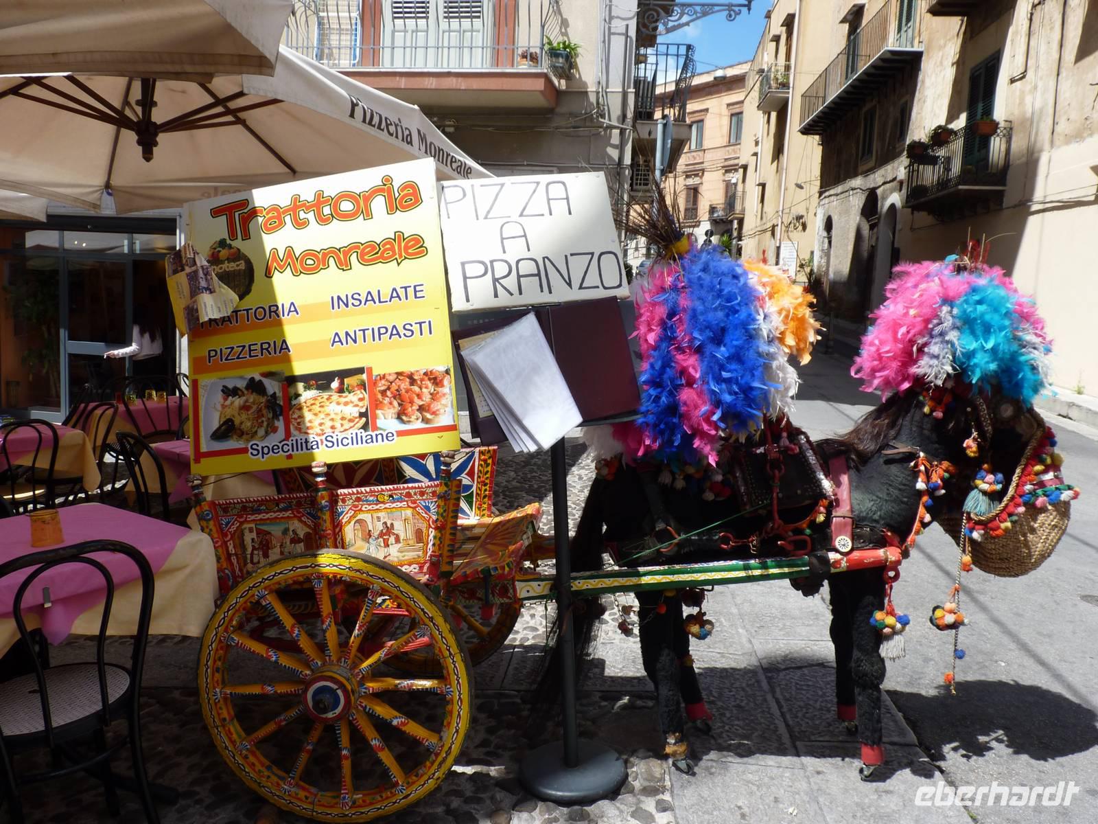 Monreale- Eselkarren