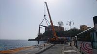 Am großen Hafen von Lipari