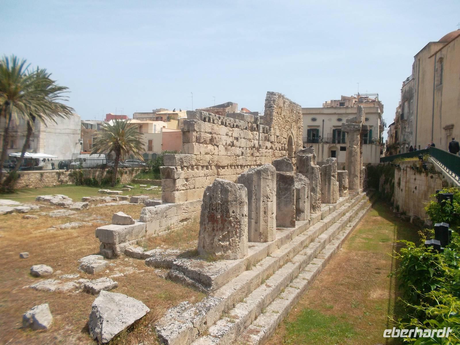 Apollon Temoel, Syrakus, Ortigia