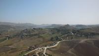Aussicht über die Landschaft um Sant Angelo Muxaro