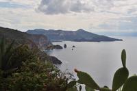 Aussichtspunkt - Quattroocci - Blick nach Vulcano