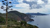 Aussichtspunkt - Quattroocci - Blick nach Vulcano