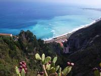 Blick am Aussichtspunkt Taormina